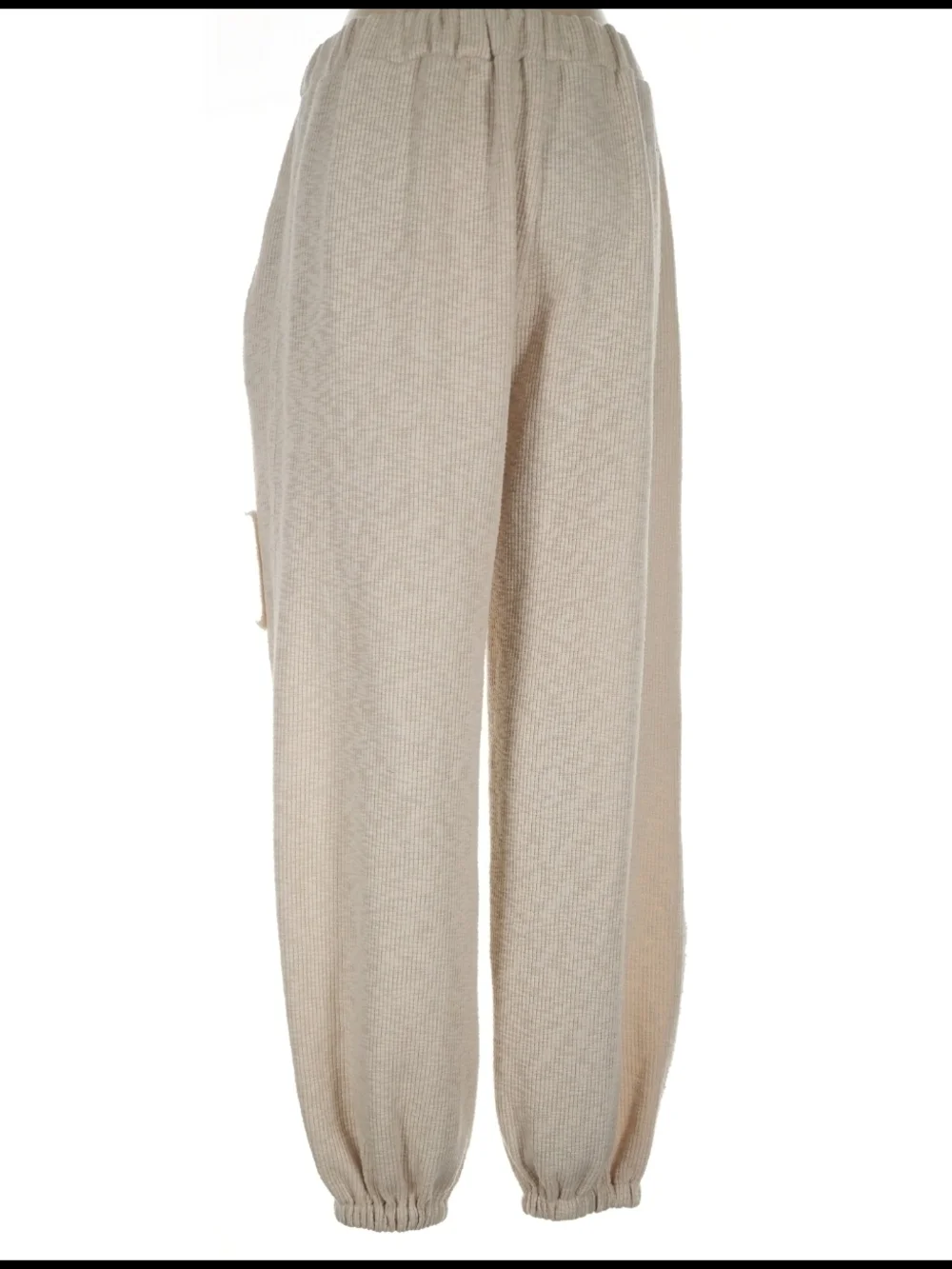 POL Beige Wide-Leg Linen-Blend Pants - Picture 11 of 15